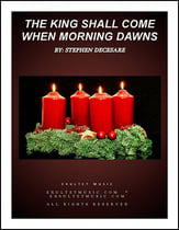The King Shall Come When Morning Dawns SA choral sheet music cover